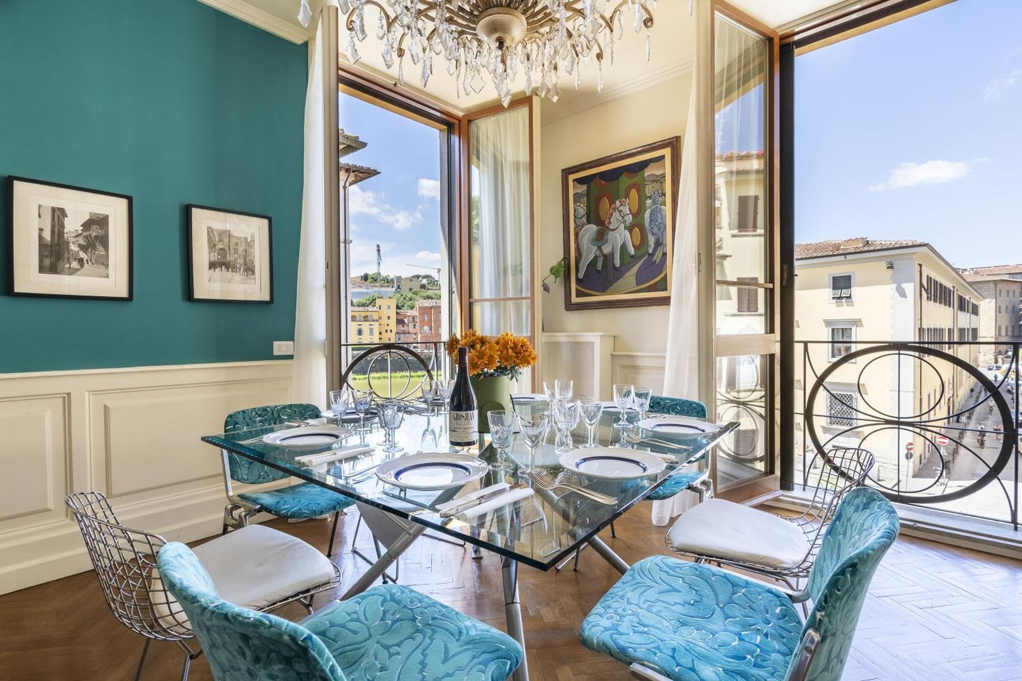 Old Bridge Apartment Firenze Bagian luar foto